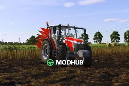 Трактор Massey Ferguson 5M Edit V1.0.0.1 для FS25 — 2