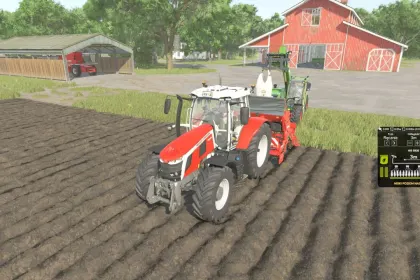 Система технологічної колії Tramline System для Farming Simulator 25 — 2