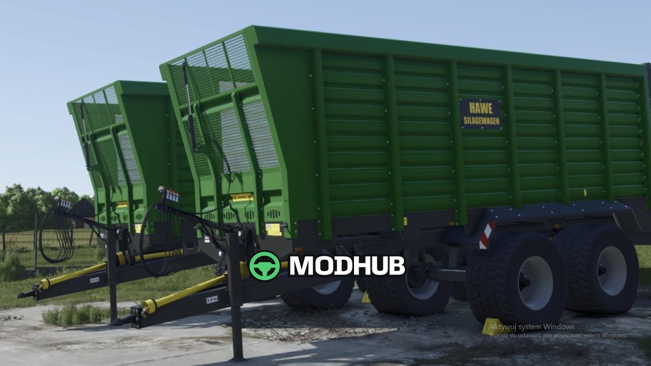 Причіп Hawe SLW 45/50 TN для FS25