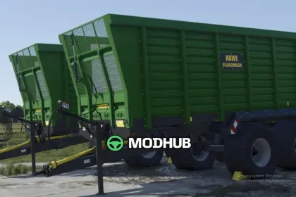 Причіп Hawe SLW 45/50 TN для FS25 — 2