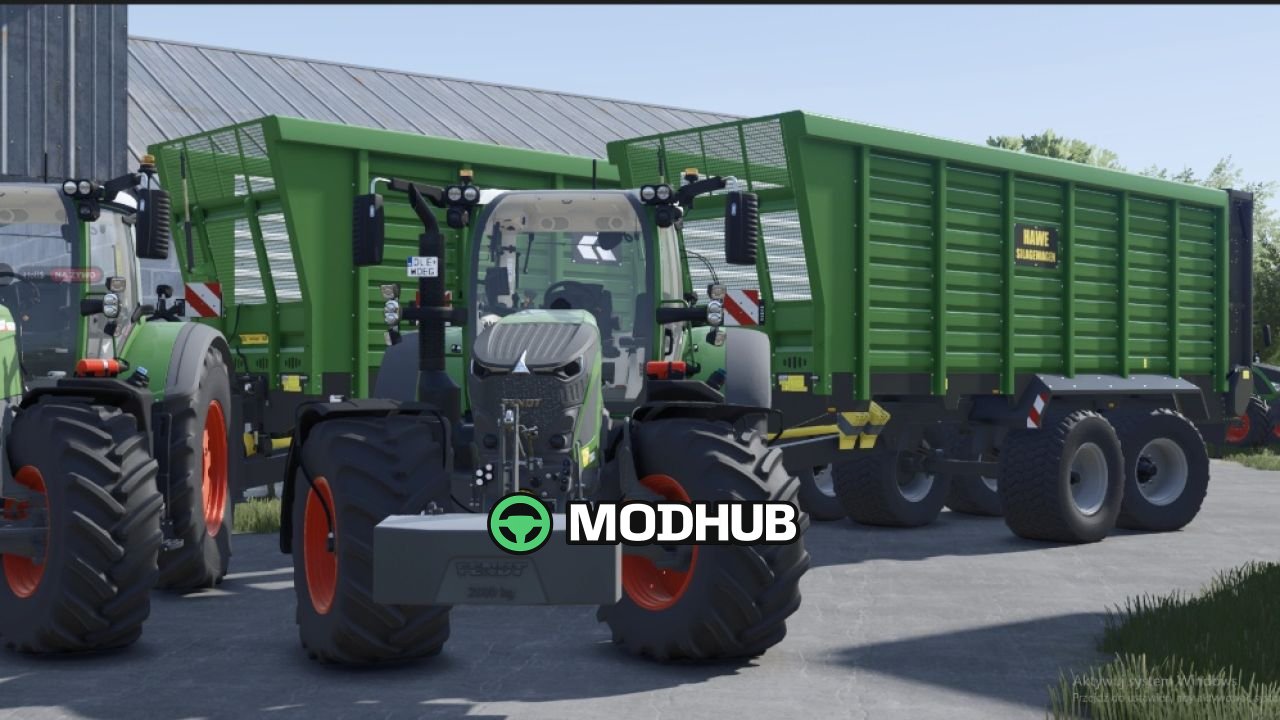 Причіп Hawe SLW 45/50 TN для FS25