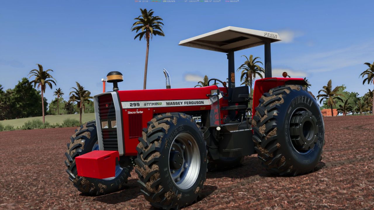 Скрипт Tire Shine для Farming Simulator 25