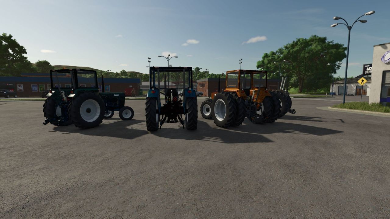 Efficient Kramer KL 714 Rust Edition — Compact Tractor with Character for FS25 - Screenshots