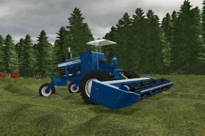 Саморобна косарка-валкоутворювач The Haymaker для Farming Simulator 25
