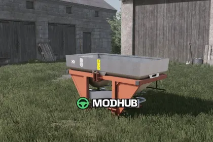 Розкидач добрив GrassRol 600L для FS25