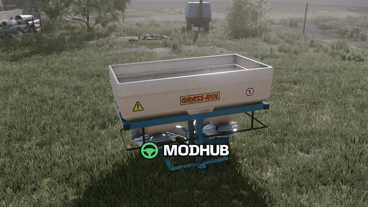 Розкидач добрив GrassRol 600L для FS25