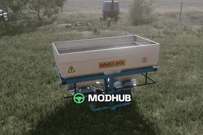 Розкидач добрив GrassRol 600L для FS25 — 3