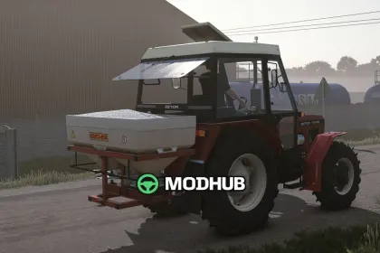 Розкидач добрив GrassRol 600L для FS25 — 4
