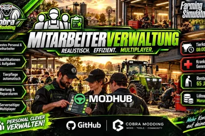 Скрипт Employees V2.5 для FS25