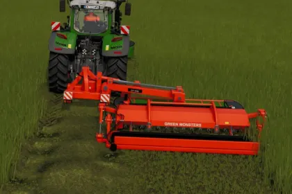 Косарка GM Green Monsters Pack для Farming Simulator 25 — 3