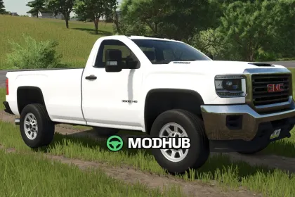 Truck GMC Sierra 3500HD Single Cab Long Bed for FS25