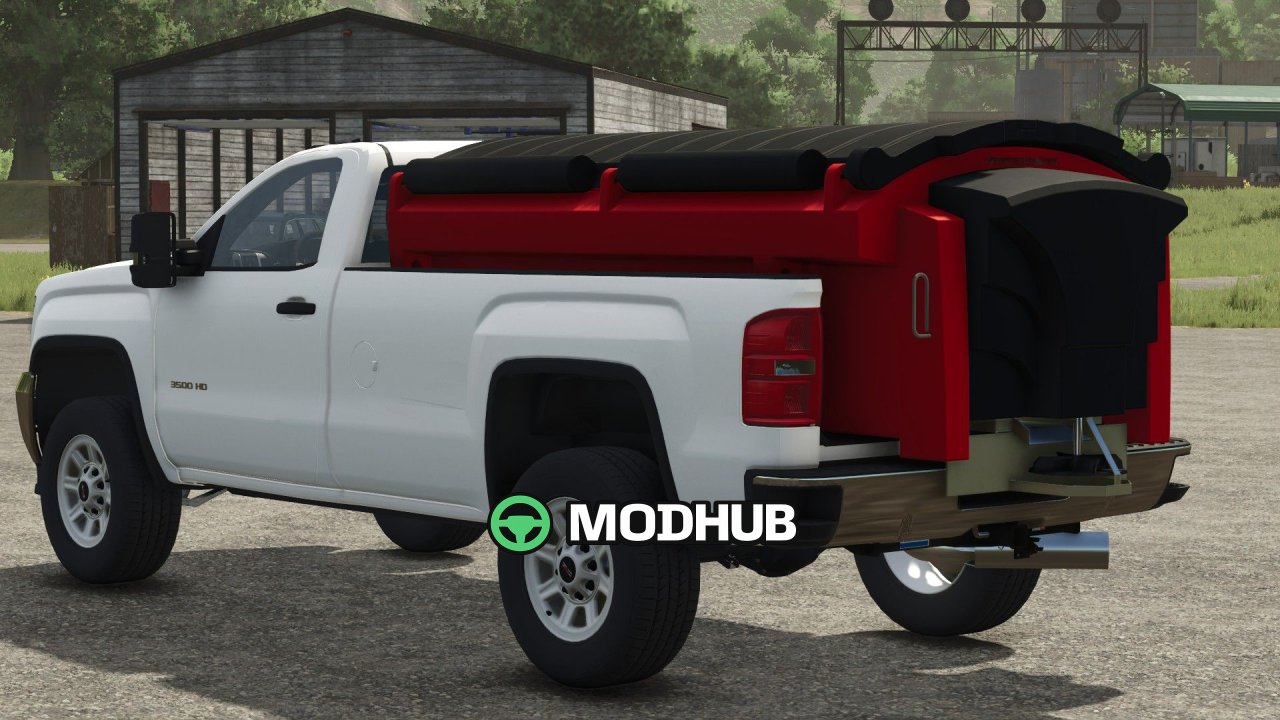 Вантажівка GMC Sierra 3500HD Single Cab Long Bed для FS25
