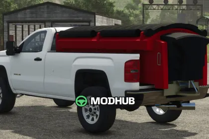 Вантажівка GMC Sierra 3500HD Single Cab Long Bed для FS25 — 5