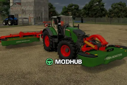 Mower Pack GM Green Monsters V1.0 for FS25