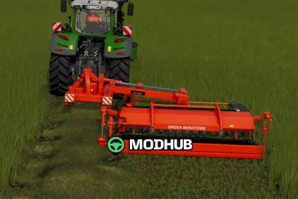 Пак косарок GM Green Monsters V1.0 для FS25 — 3