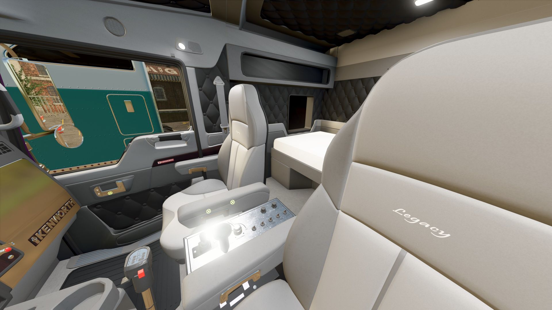 Pak ciągników Kenworth do Farming Simulator 25 - Zrzuty ekranu