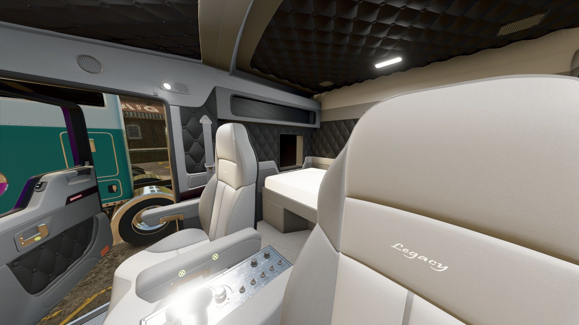 Pak ciągników Kenworth do Farming Simulator 25 - Zrzuty ekranu