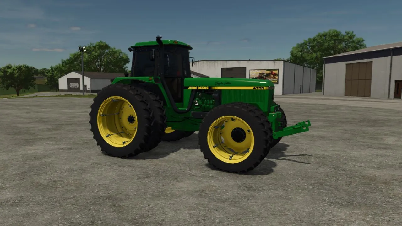Legendary Tractor John Deere 4755 (Real/Unreal) — 190–1000 hp for Farming Simulator 25