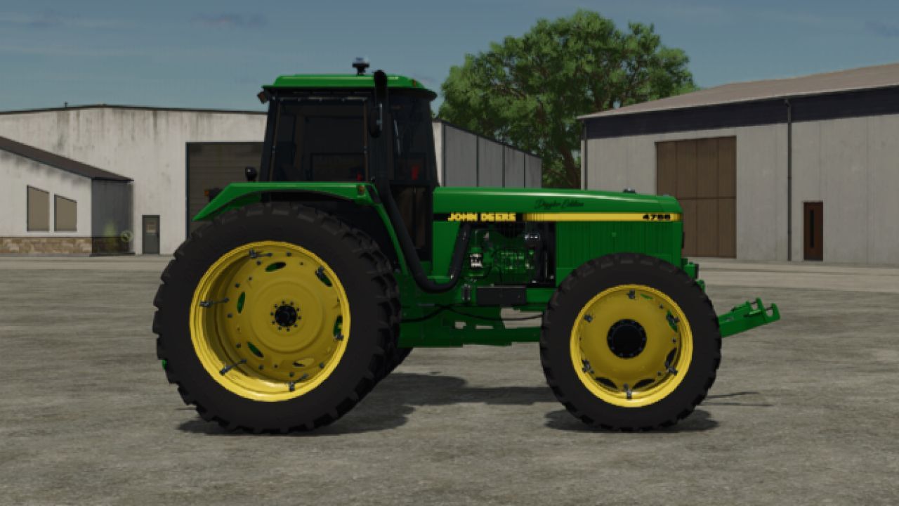 Legendary Tractor John Deere 4755 (Real/Unreal) — 190–1000 hp for Farming Simulator 25