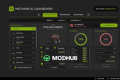 Скрипт Realistic Mechanical Systems BETA 3 v0.12 для FS25 — 2