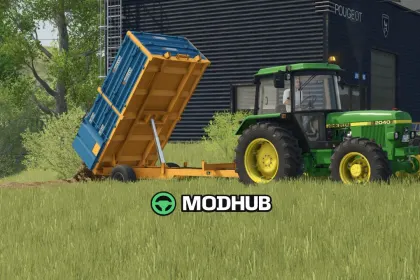 Причіп Rolland BH6 Edit V1.0 для FS25 — 2