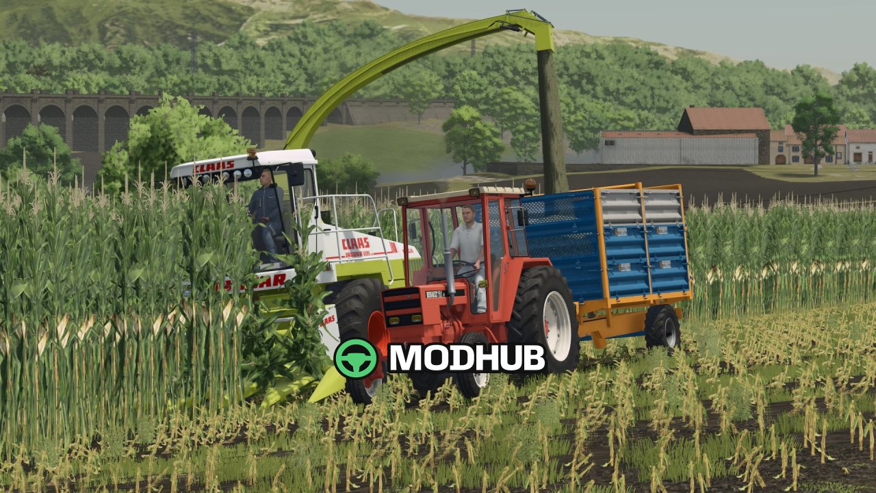 Причіп Rolland BH6 Edit V1.0 для FS25