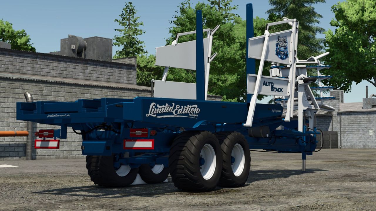 Причіп для перевезення тюків Arcusin FX63 Limited Edition для Farming Simulator 25