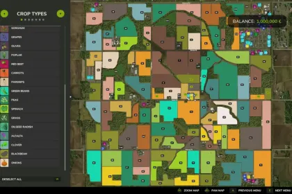 Карта Midwest Moraines 4X для Farming Simulator 25 — 2