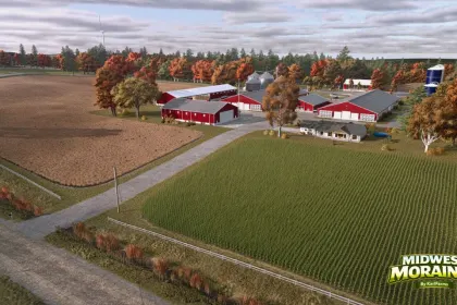Карта Midwest Moraines 4X для Farming Simulator 25 — 3