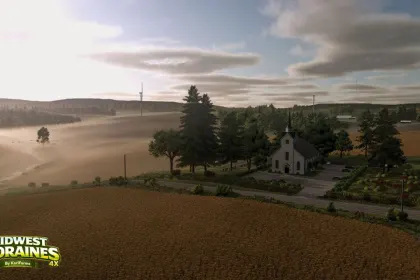 Карта Midwest Moraines 4X для Farming Simulator 25 — 5