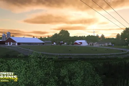Карта Midwest Moraines 4X для Farming Simulator 25 — 6