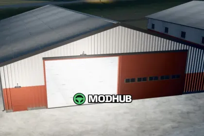 Dänische Maschinenschuppen V1.0 für FS25