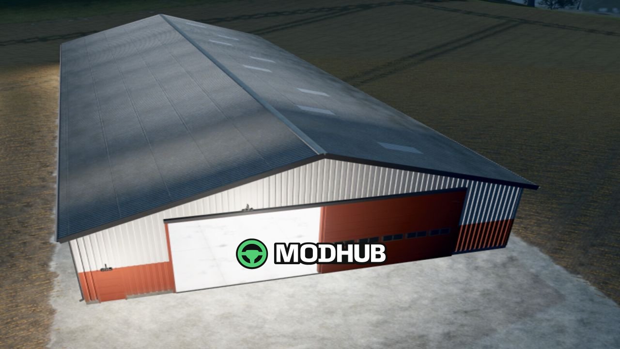 Датські машинні ангари V1.0 для FS25