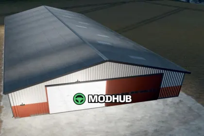 Датські машинні ангари V1.0 для FS25 — 2