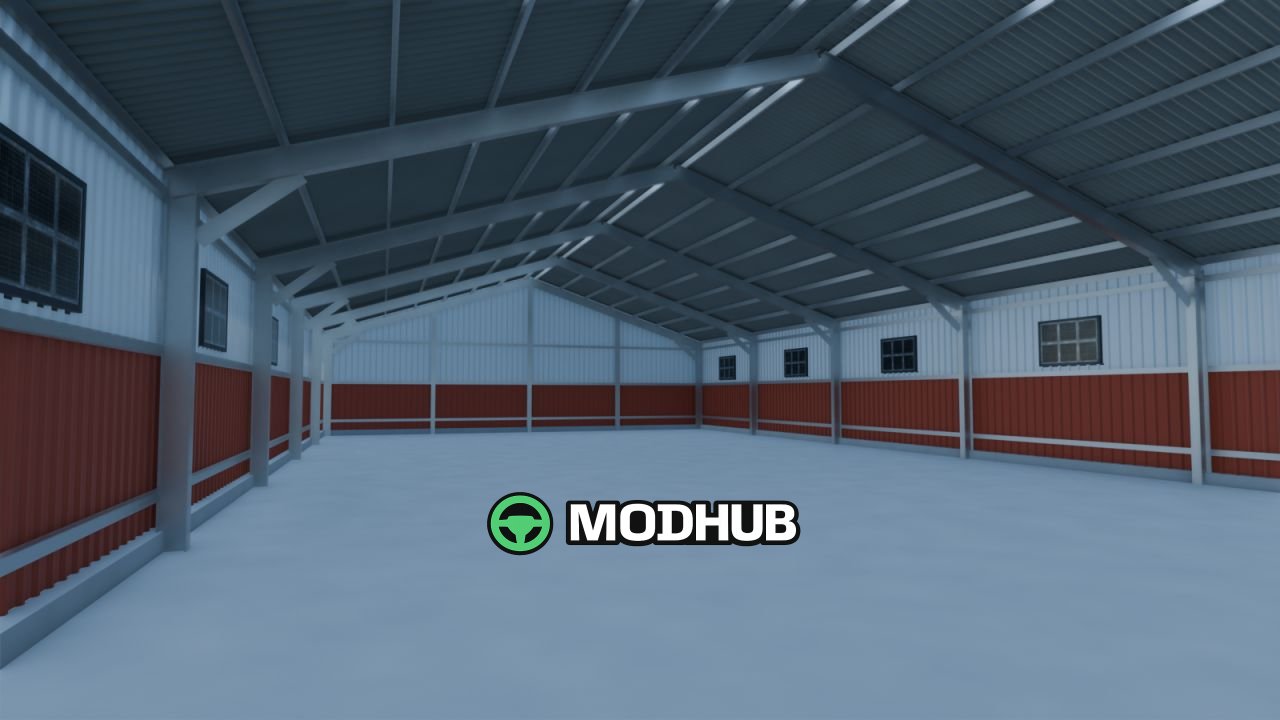 Датські машинні ангари V1.0 для FS25
