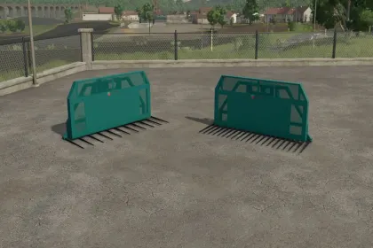 Schiebegabel Lizard Pushing Fork für Farming Simulator 25