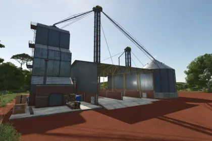 Getreidesilo Brazilian Grain Silo für Farming Simulator 25