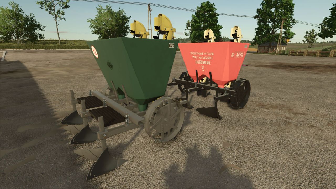 Efficient Potato Planter KPMR S208 / Akpil S227 / Bomet S239 for Farming Simulator 25