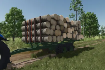 DIY Holztransportanhänger für Farming Simulator 25