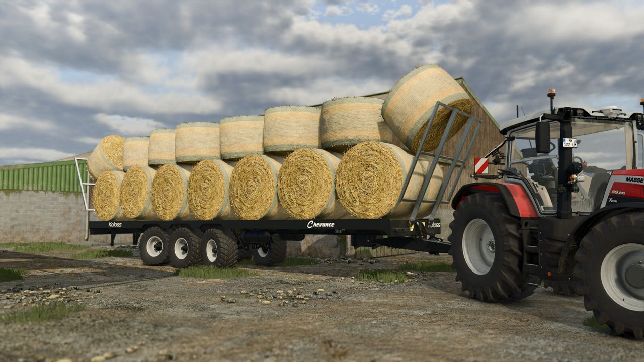 Причіп Chevance Koloss 320 для Farming Simulator 25