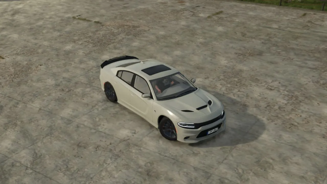 Швидкісний Dodge Charger 2015 SRT для Farming Simulator 25 — Дрифт і Тюнінг 320 км/год