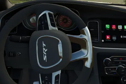 Швидкісний Dodge Charger 2015 SRT для Farming Simulator 25 — Дрифт і Тюнінг 320 км/год