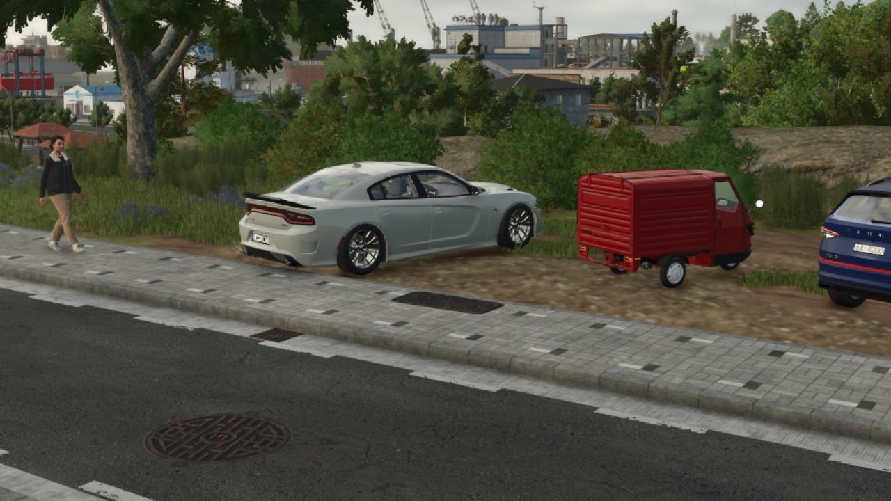 Speed Dodge Charger 2015 SRT for Farming Simulator 25 — Drift and Tuning 320 km/h