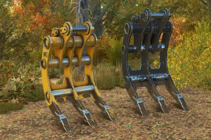 Efektywny Zestaw Grabi CAT Rake Pack do FS25 — 3 Rozmiary 20–50 T