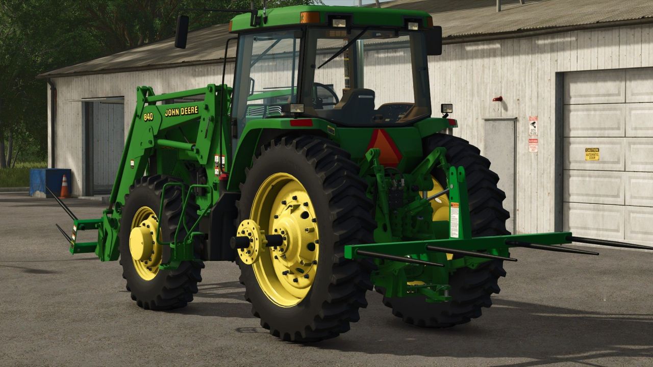 Ефективний Тюковий Пікап Frontier HS2004 (3pt, 2 Bale Spike) для Farming Simulator 25