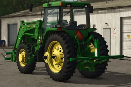 Effizienter Ballenpick-Up Frontier HS2004 (3pt, 2 Ballen-Spike) für Farming Simulator 25 — 1