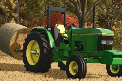 Effizienter Ballenpick-Up Frontier HS2004 (3pt, 2 Ballen-Spike) für Farming Simulator 25 — 3