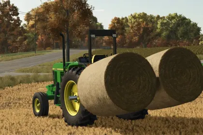 Effizienter Ballenpick-Up Frontier HS2004 (3pt, 2 Ballen-Spike) für Farming Simulator 25 — 4