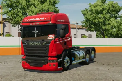Вантажівка Scania Streamline Edit для Farming Simulator 22