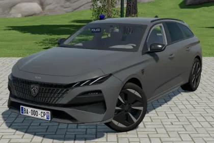Автомобіль Peugeot 308 SW 2026 BAC 1 для Farming Simulator 22